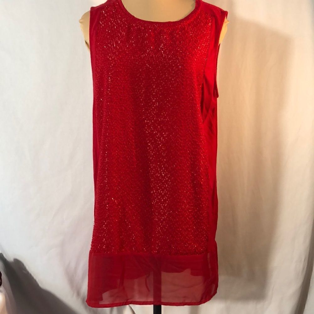 Apt 9 women’s medium sleeveless tunic size medium